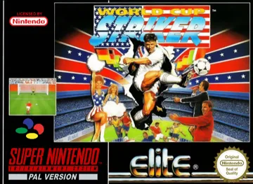 World Cup Striker (Europe) (En,Fr,De) (Beta) box cover front